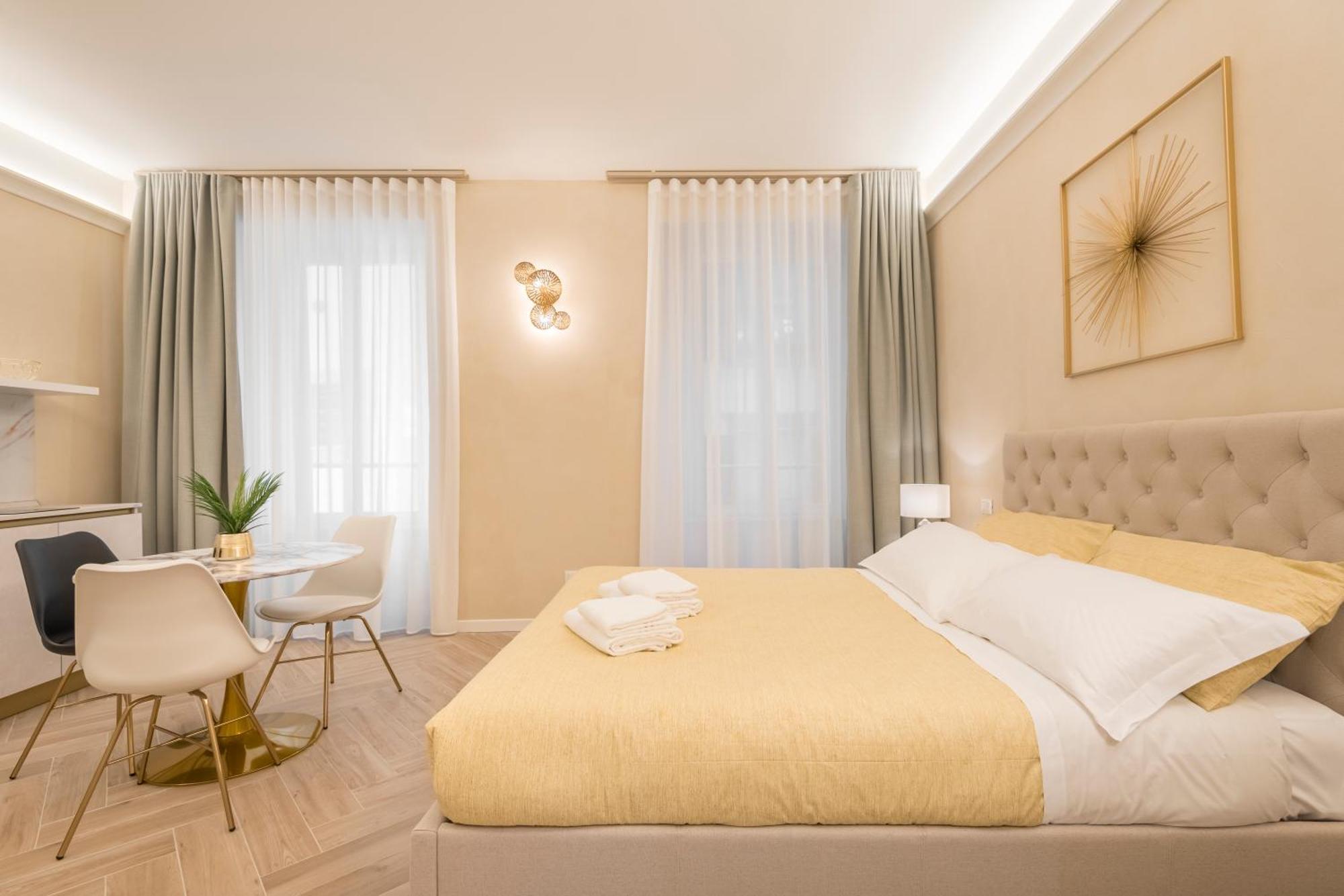 Apartmán Golden Chic - Citta Alta Bergamo Pokoj fotografie